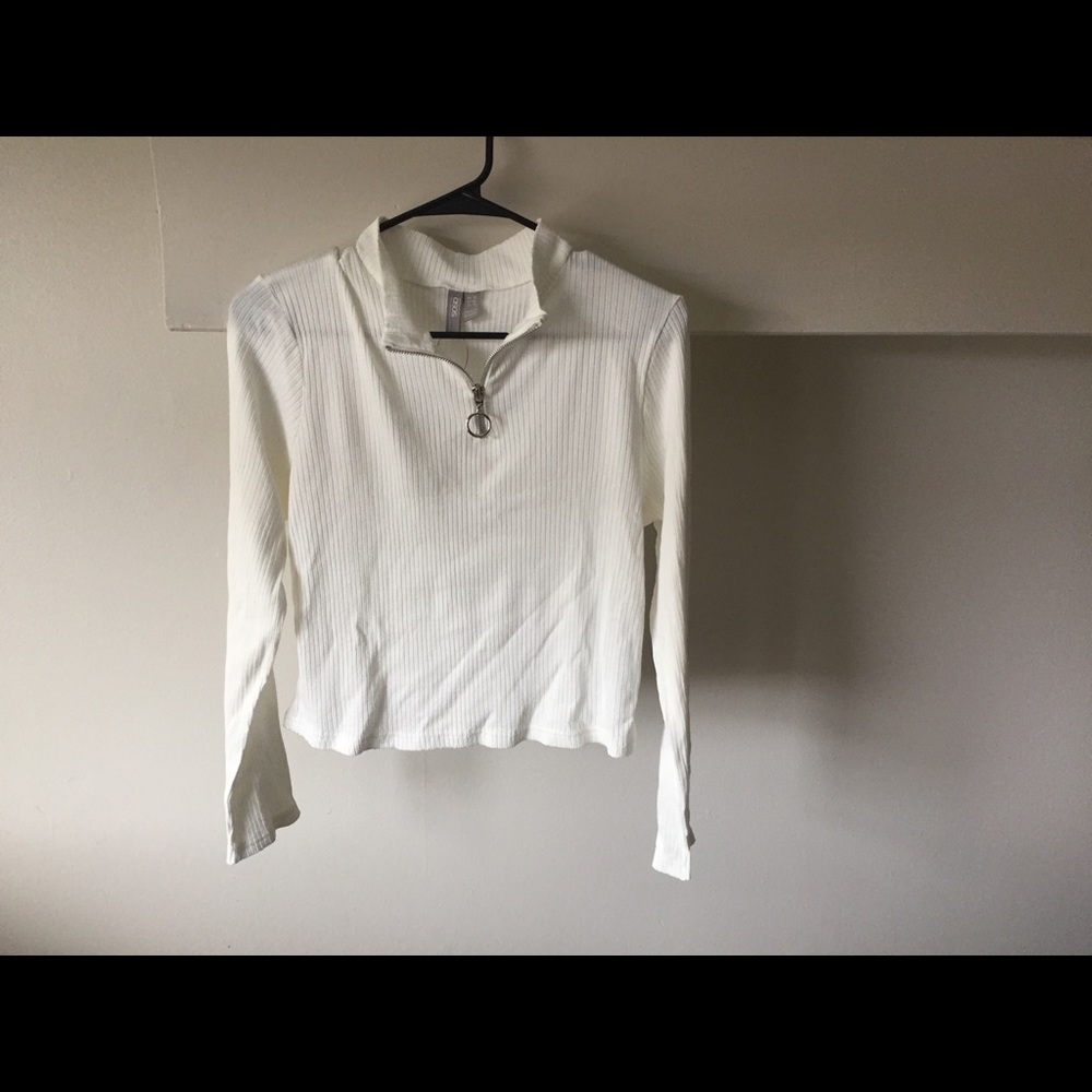 Thin Cropped Sweater - Picture 2 of 5